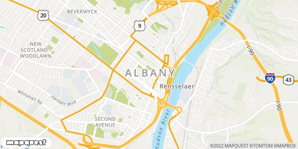 MapQuest Map of Albany, NY